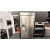 Image 1 : LG STUDIO 41"W X 7'H FRIDGE. ICE & WATER SYSTEM. MODEL SRSXB2622S. RETAIL $11,700