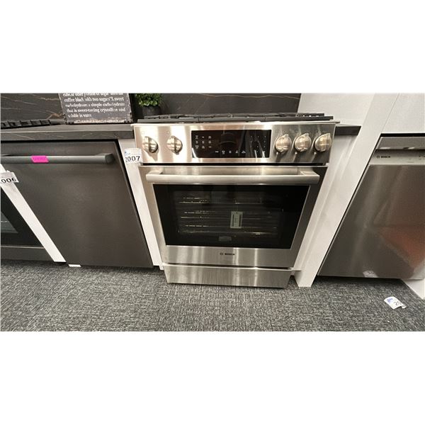 BOSCH 30" 5 BURNER GAS RANGE. MODEL HGIP056UC RETAIL $5,600
