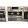 Image 1 : BOSCH WALL OVEN WITH SEPARATE WARMING DRAWER. 30"W X 29" OVERALL HEIGHT. MODEL HWD5051UC OVEN,