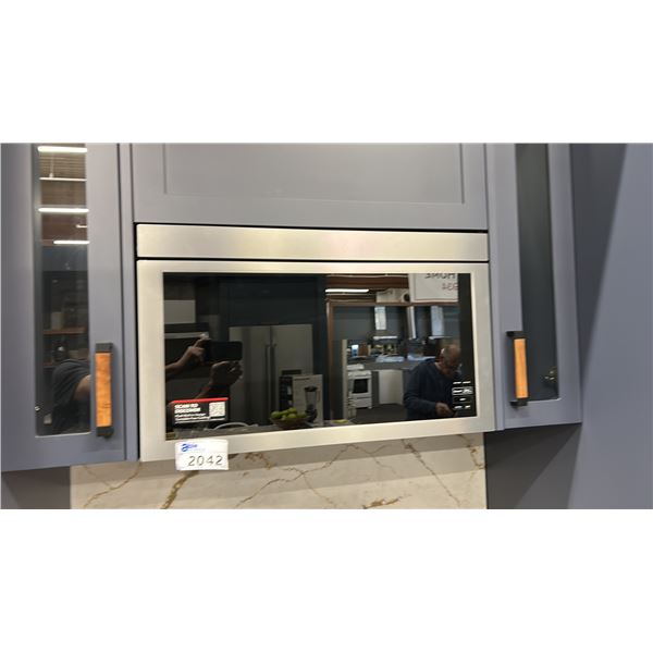 KITCHENAID OTR MICROWAVE FLUSH DESIGN MODEL YKMMF330PPS SN TRC1310370