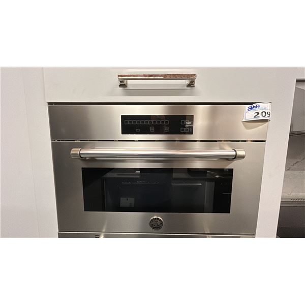 BERTAZZONI 30" CONVECTION SPEED WALL OVEN MODEL MAST30SOEX RETAIL $4300