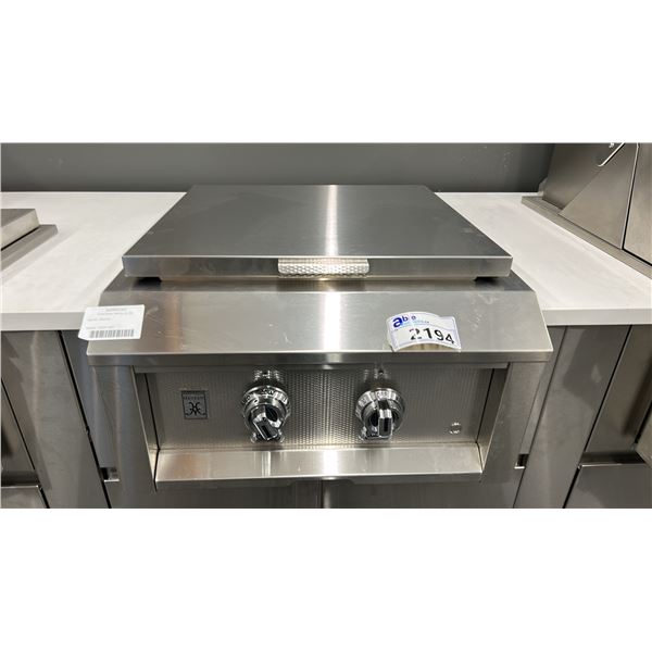 HESTAN 24" NATURAL GAS POWER BURNER. CRAB POT BURNER. BUILT IN STYLE.