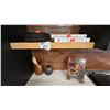 Image 3 : GROUP LOT. BOOKS, BOOK HOLDER, ASST CERAMICS, WOOD BOARD, CANDLE HOLDERS, FAUX PLANT, ETC