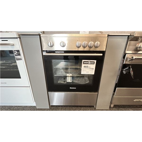 BLOMBERG 24 2.51 CU FT FREE-STANDING ELECTRIC RANGE. MODEL BERC24202SS