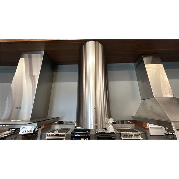 FABER 15 CYLINDRA WALL, GLASS, 600 CFM PRO MODEL CYLN15SS