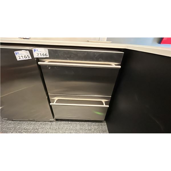 PERSEVERE 24" REFRIGERATOR DRAWERS, ONE ZONE, STAINLESS STEEL. MODEL PRRD24C1AS BY ZEPHYR