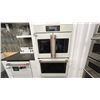 Image 1 : GE CAFE DOUBLE WALL OVEN. 30"W X 52"H. MODEL CTD90FP4NW2 RETAIL $11,000