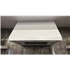 Image 1 : GE CAFE 30" EXHAUST HOOD. BUYER TO REMOVE. MODEL CVW93044PWM RETAIL $2,000