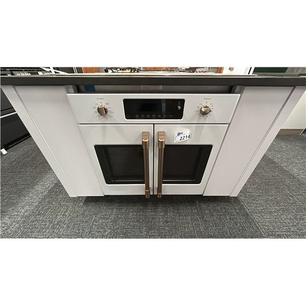 GE CAFE 30" WALL OVEN. MODEL CTS90FP4NW2 RETAIL $7,900