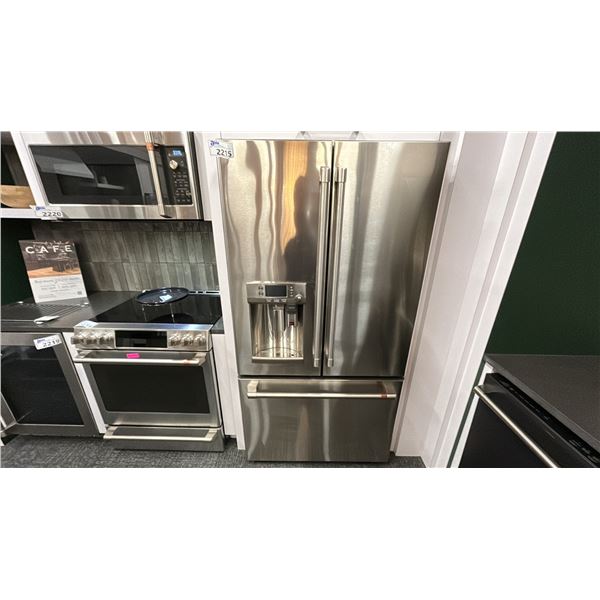 GE CAFE 36"W X 70"H FRIDGE. COUNTER DEPTH. MODEL CYE22UP2MS1 RETAIL $11,800.