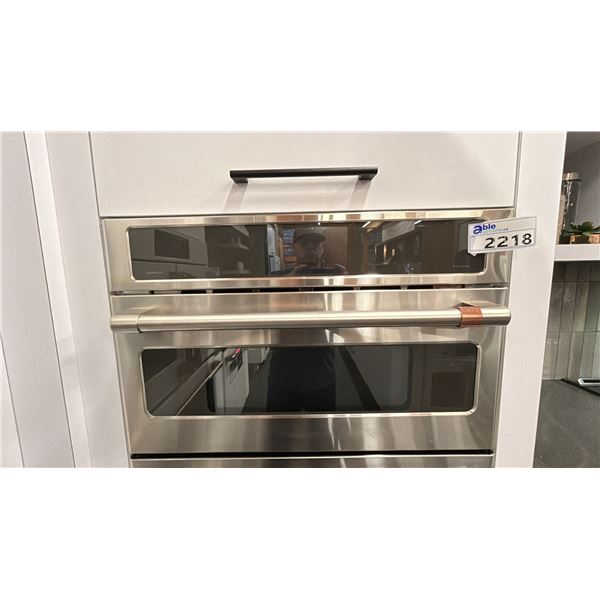 GE CAFE SMART 5 IN 1 30" WALL OVEN. 120V MODEL CSB913P2NS1 RETAIL $5,300
