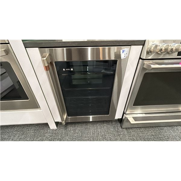 GE CAFE 24" BEVERAGE CENTER. MODEL CCP06BP2PBS1 RETAIL $4,500