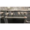 Image 3 : GE CAFE 48" DUAL FUEL COMMERCIAL STYLE RANGE. 6 BURNERS AND GRIDDLE. 2 OVENS. MODEL C2Y486P3TD1
