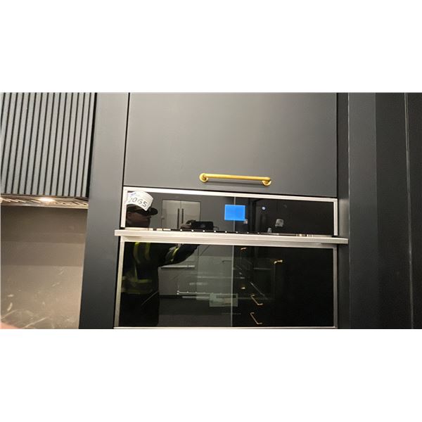 MONOGRAM MINIMALIST STEAM OVEN. MODEL ZMB9031SNSS. RETAIL $8,600