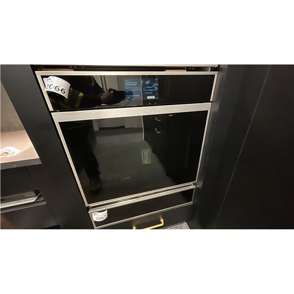 MONOGRAM MINIMALIST 30" SINGLE WALL OVEN, LCD DISPLAY. EASY OPEN. MODEL ZTSX1DSSNSS RETAIL $10,160