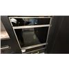 Image 1 : MONOGRAM MINIMALIST 30" SINGLE WALL OVEN, LCD DISPLAY. EASY OPEN. MODEL ZTSX1DSSNSS RETAIL $10,160