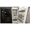 Image 2 : MONOGRAM 30" X 7' FULLY INTEGRATED COLUMN FRIDGE. MODEL ZIR30NPNII. RETAIL $15,500