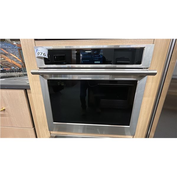 MONOGRAM 30" ELECTRIC CONVECTION SINGLE WALL OVEN-STATEMENT. MODEL ZTSXIDPSNSS. RETAIL $7,750