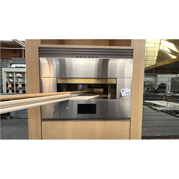 MONOGRAM 30" FLUSH ELECTRIC HEARTH OVEN. STAINLESS STEEL. MODEL ZEP30FRSS RETAIL $18,500