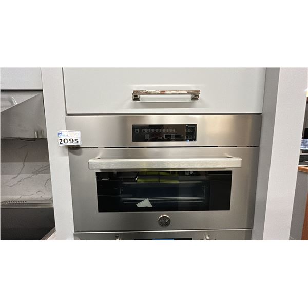BERTAZZONI 30" CONVECTION STEAM OVEN MODEL PROF30CSEX RETAIL $5,600
