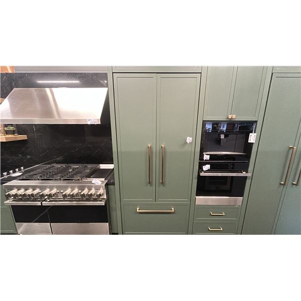 JENNAIR 36" X 7' OVERALL HEIGHT BUILT IN FRIDGE. MODEL JF36NXFXDE RETAIL $13,350 S/N KD0513519