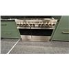 Image 1 : JENNAIR 48" DUAL FUEL RANGE. 6 BURNER PLUS SIDE GRILL. 2 OVENS. MODEL JDRP548HM RETAIL $18,350 S/...