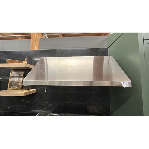 JENNAIR 48" COMMERCIAL STYLE WALL MOUNT 1200 CFM HOOD VENT MODEL JXW9048HP. RETAIL $3,350 BUYER T...