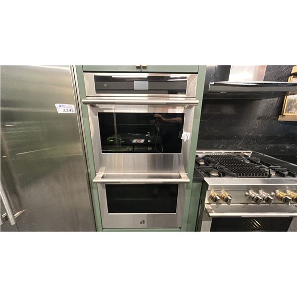 JENNAIR 30" X 52" COMBINED HEIGHT DOUBLE WALL OVEN WITH MULTI MODE MODEL JJW2830LL RETAIL $8,000 ...