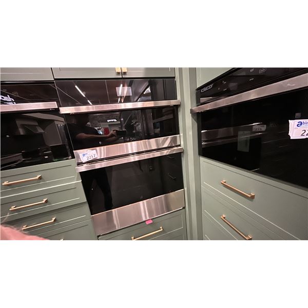 JENNAIR 30" X 43" COMBINED HEIGHT 6.4 CU FT COMBINATION MICROWAVE-WALL OVEN MODEL JMW2430LM RETAI...