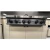 Image 3 : DACOR 36" FAS RANGE TOP 6 BURNERS GRAPHITE MODEL DTT36T960GM/DA RETAIL $5500