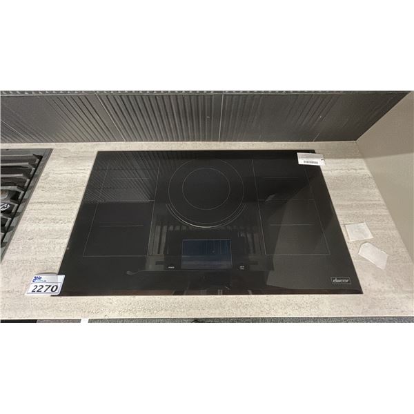 DACOR 36" INDUCTION COOKTOP 5 ELEMENTS, LCD, FRAMELESS MODEL DTI36MM977BB/DA RETAIL $5650