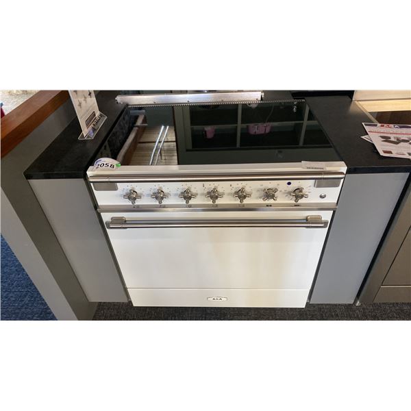 AGA ELISE 36" INDUCTION RANGE MODEL AEL361INWHT RETAIL $10,170