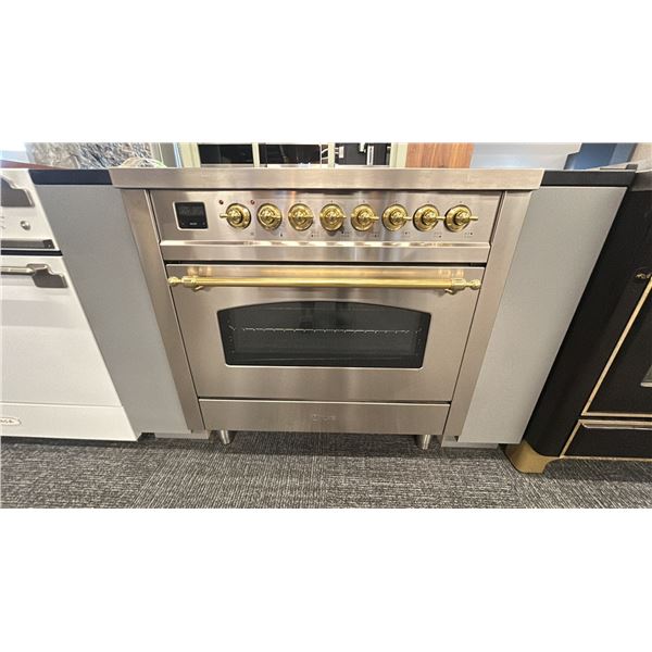 ILVE 36" ELECTRIC RANGE MODEL UPI366NMPSSG RETAIL $11,360
