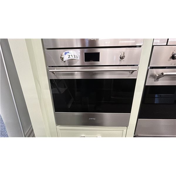 SMEG CLASSIC 24" OVEN. DIGITAL. MODEL SFU6302TVX RETAIL $2800