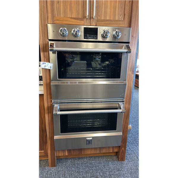 HESTON 30" DOUBLE WALL OVEN MODEL KD030 RETAIL $13,700
