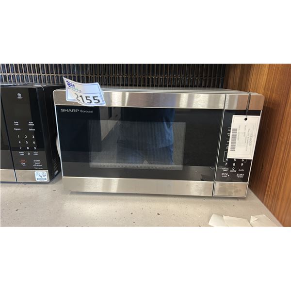 SHARP .9 CU FT MICROWAVE MODEL SMC0962KSC
