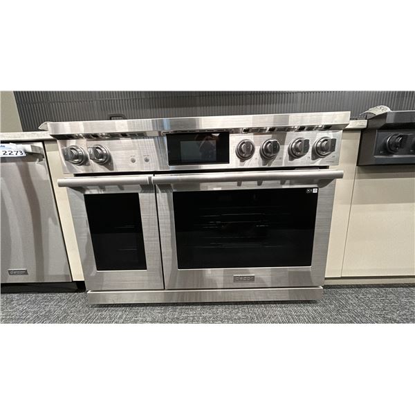 DACOR 48" DUAL FUEL PRO-RANGE 6 BURNER TRANSITIONAL MODEL DOP48T960DS/DA RETAIL $16,900