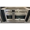 Image 1 : FULGOR 48" 600 SERIES FREESTANDING 7 BURNER INDUCTION MODEL S6PIR487S1 RETAIL $20,600