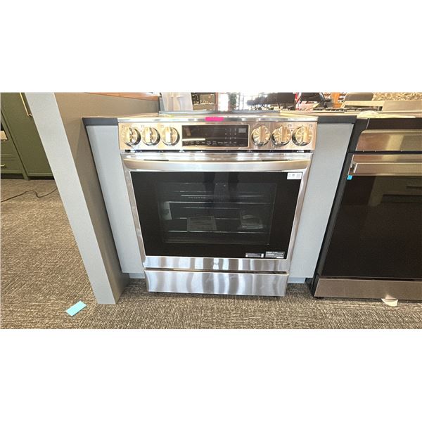 LG 5 BURNER INDUCTION SLIDE IN RANGE MODEL LSIL6336F RETAIL $3500
