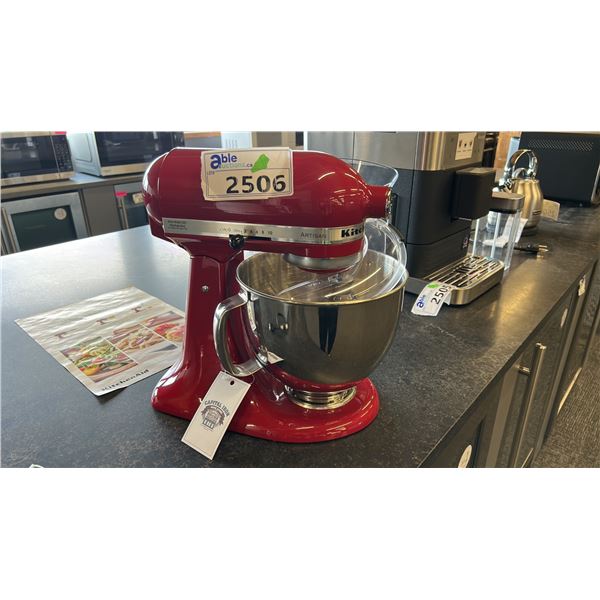 KITCHENAID ARTISAN 5 QT TILT HEAD MIXER MODEL KSM150PSER