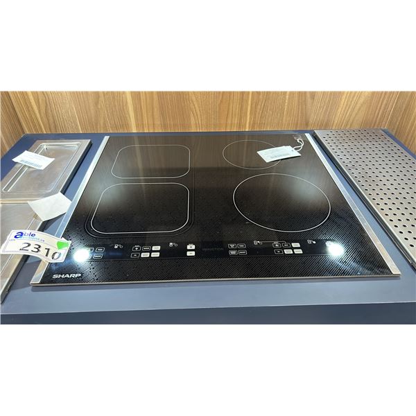 SHARP 24" INDIUCTION COOKTOP. MODEL SCH2443GB