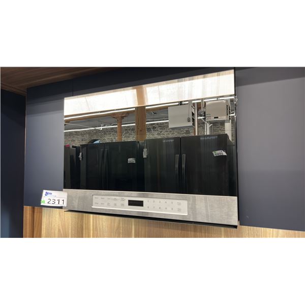 SHARP 24" OVER THE RANGE MICROWAVE OVEN. MODEL SM01461GS