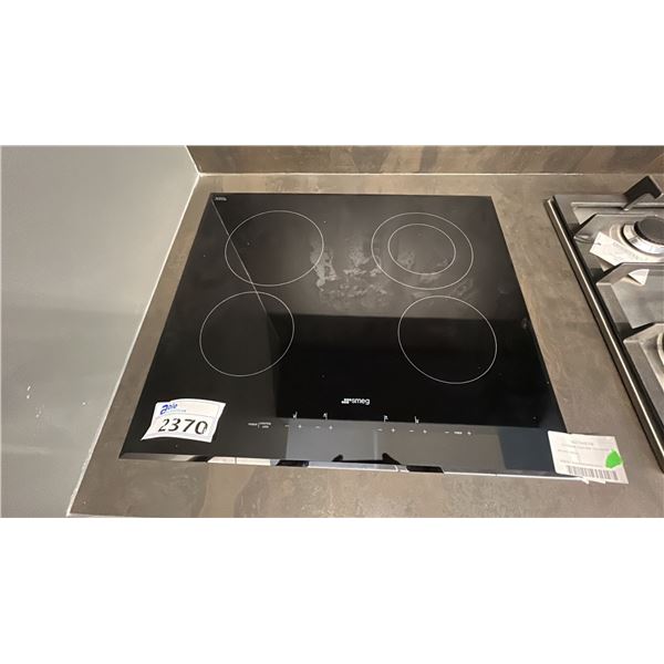 SMEG 24" CERAMIC ELECTRIC COOKTOP MODEL SEU244ETB