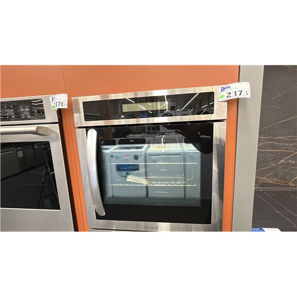 HAIER 24" SINGLE OVEN CONVECTION. MODEL HCW225RAEX