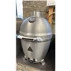 Image 1 : BLAZE BRUSHED ALUMINUM KAMADO CHARCOAL GRILL WITH MULTI GRILLING/SMOKING LAYERS MODEL BLZ-20-KAMADO