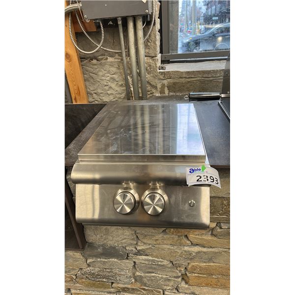 BLAZE LTE PLUS POWER 15" BUILT IN STYLE BACK LIT SIDE BURNER MODEL BLZ-PBLTE3.NG NATURAL GAS