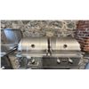 Image 1 : COYOTE 50"W HYBRID GRILL. NATURAL GAS MODEL C1HY50NG BUILT IN TYPE. CHARCOAL AND NATURAL GAS.