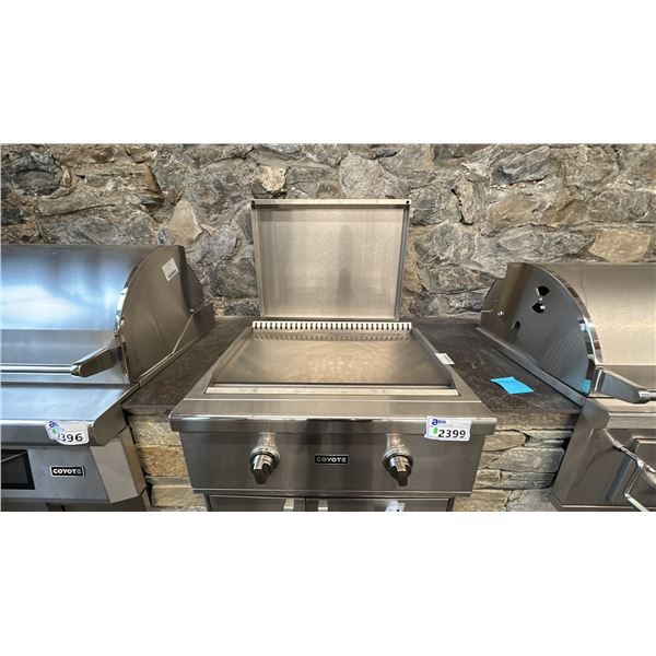 COYOTE 30" BUILT IN STYLE NATURAL GAS GRIDDLE MODEL C1FTG30NG RETAIL $3800