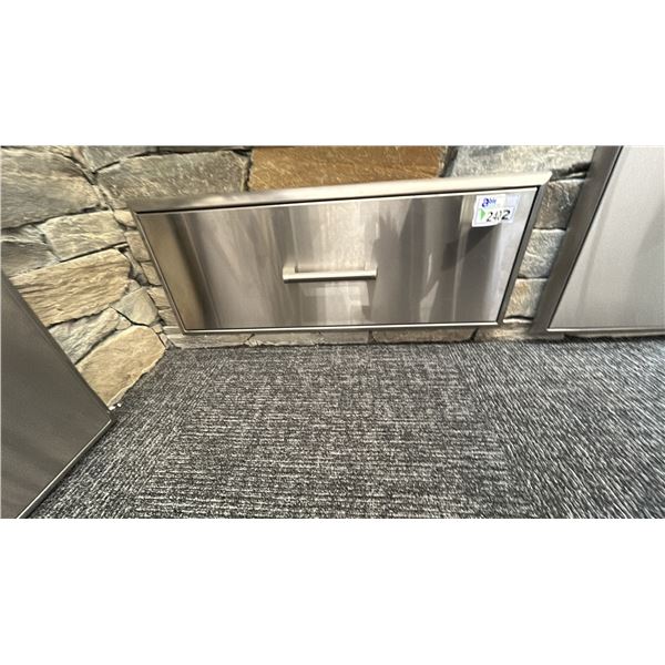 COYOTE OUTDOOR LIVING BUILT IN TYPE SINGLE DRAWER-STAINLESS. 33"X12"H