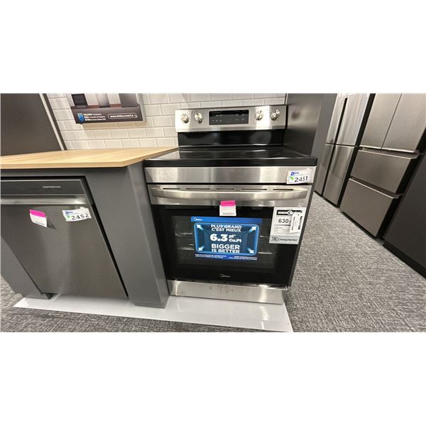 MIDEA 30" ELECTRIC RANGE MODEL MER30B14ASTC